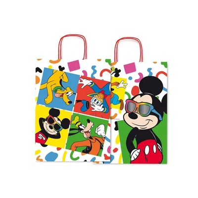 SAD-WNA36613C Ajándéktasak kraft 36*46*12cm Mickey (2 oldalas)
