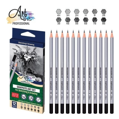 SC-ART066 Művészi ceruza készlet 4H-8B-ig