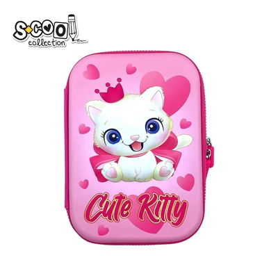 SC2208 Tolltartó 3D üres - Cute Kitty