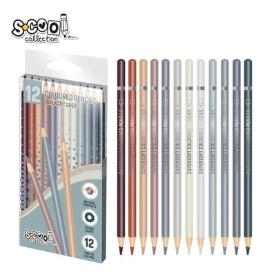 SC2590 Színesceruza készlet Galactic Grey 12db-os