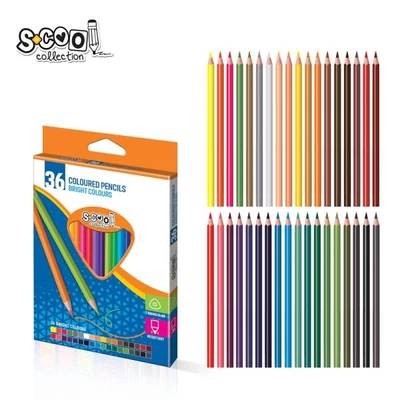 SC2747 Színesceruza készlet Bright 36db-os