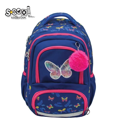 SC2965 Iskolatáska ergonomikus Urban Pillangós