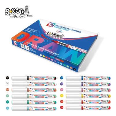SC3013 Akrilfilctoll készlet 12db-os