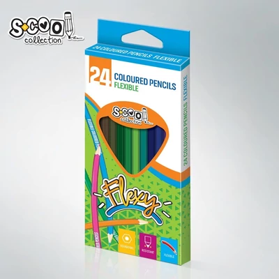 SC752 Színesceruza készlet Flexible 24db-os