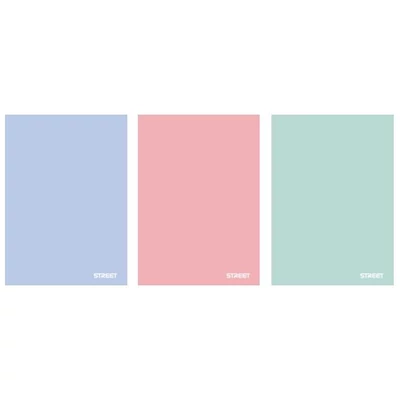 STR-63330 Füzet A4 42lap Pastel vonalas