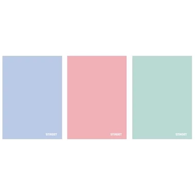 STR-63333 Füzet A4 42lap Pastel sima