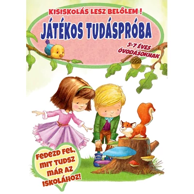 SZ-519061 Játékos tudáspróba 5-7 éves óvodásoknak