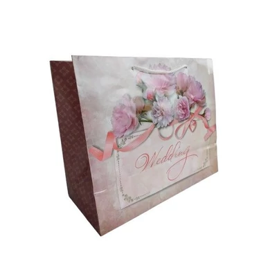 TAS 793 Dísztasak nagy esküvői virágos 330*261*144