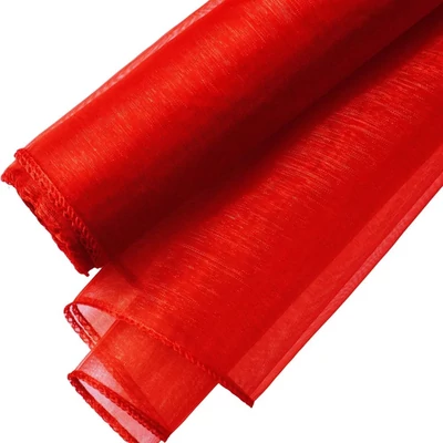 VD-4040 Organza 40cm*8,2m - Piros